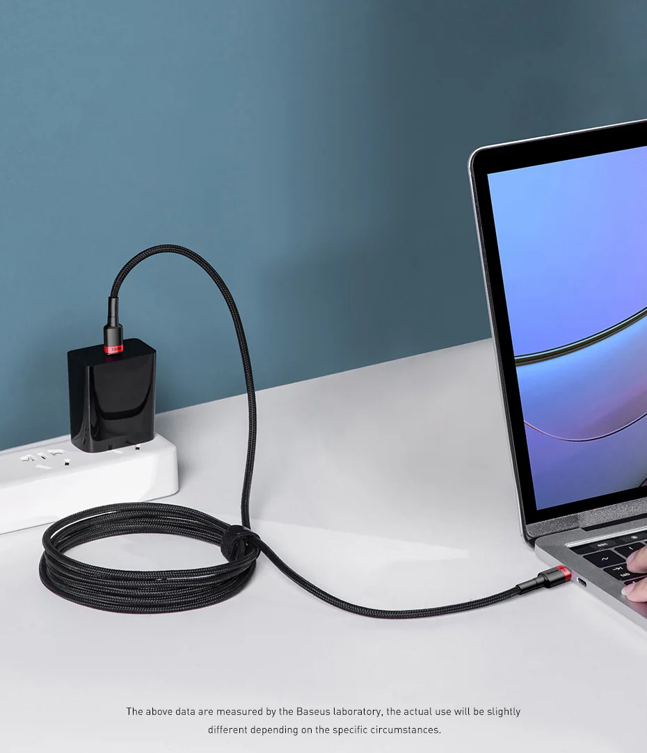 Kit 10 Cabos USB C PD 100W QC3.0 480Mbps - Imagem 9