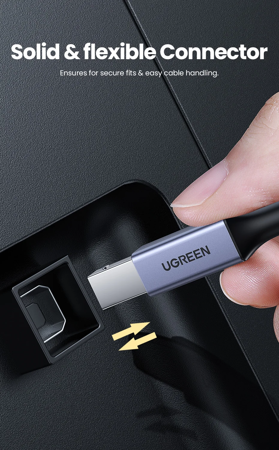 Cabo Ugreen USB C para Impressora - Imagem 15
