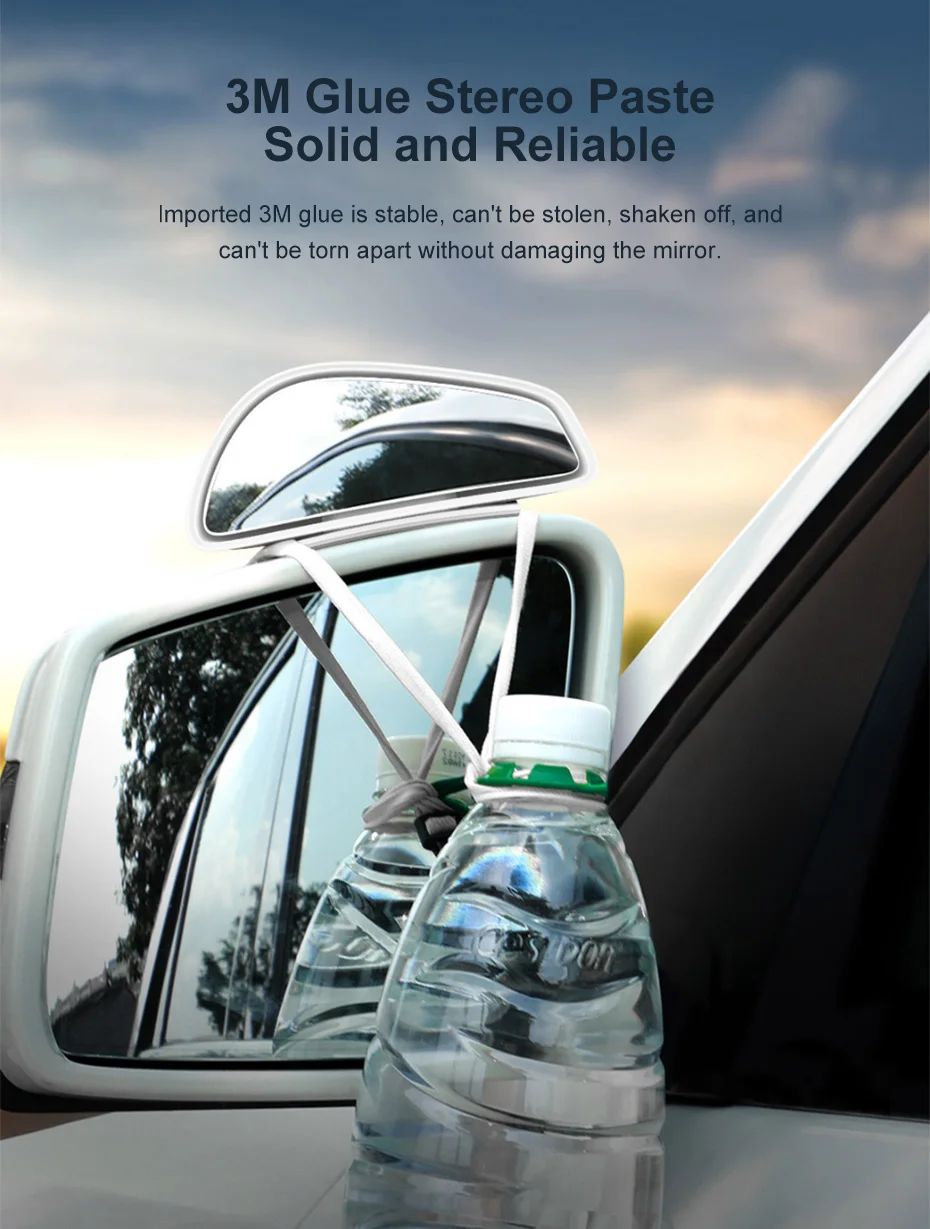 Espelho Retrovisor Auxiliar Automotivo Antiembaçante - Imagem 13