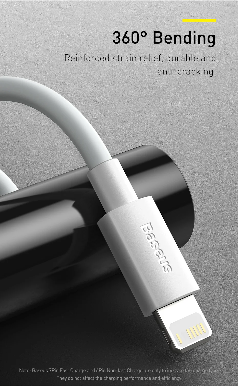 Kit 2 Cabos USB para iPhone 1,5m 2,4A - Imagem 15