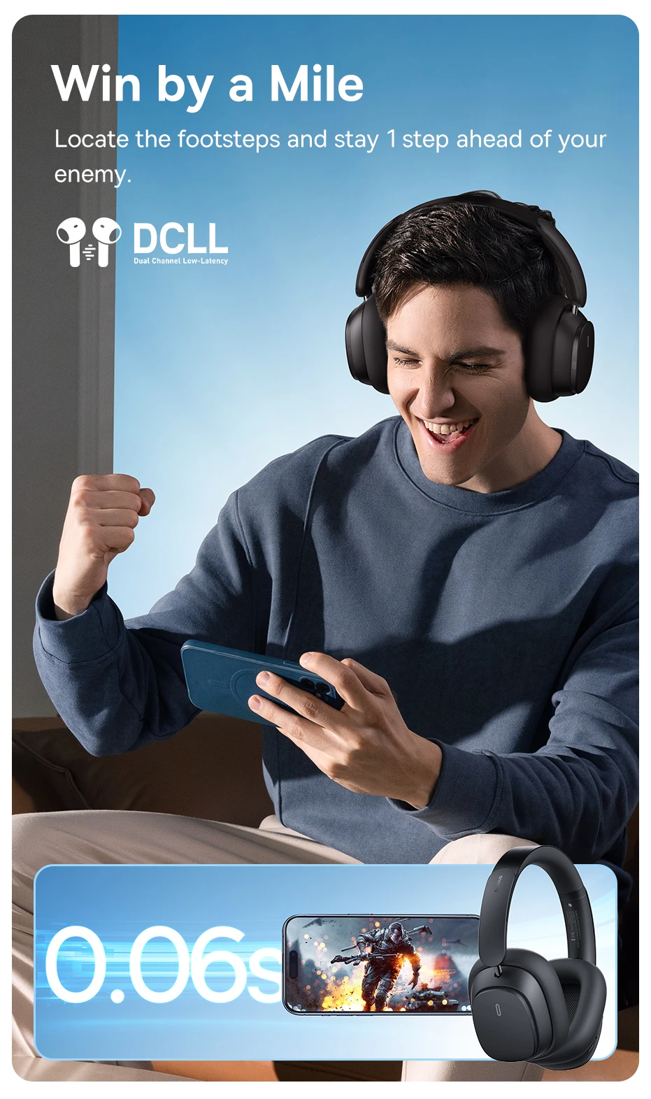 Headset Sem Fio Bowie H1 Pro - Imagem 2