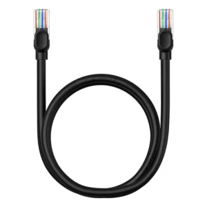 Cabo Ethernet RJ45 Cat5 - Preto
