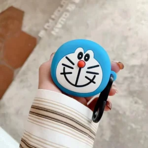 Case Gato Doraemon para Fone Baseus WM01 - Modelo / Desenho: WM01 - Gato