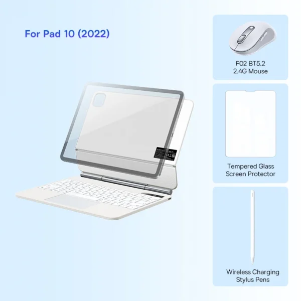 LED branco 10.9 polegadas