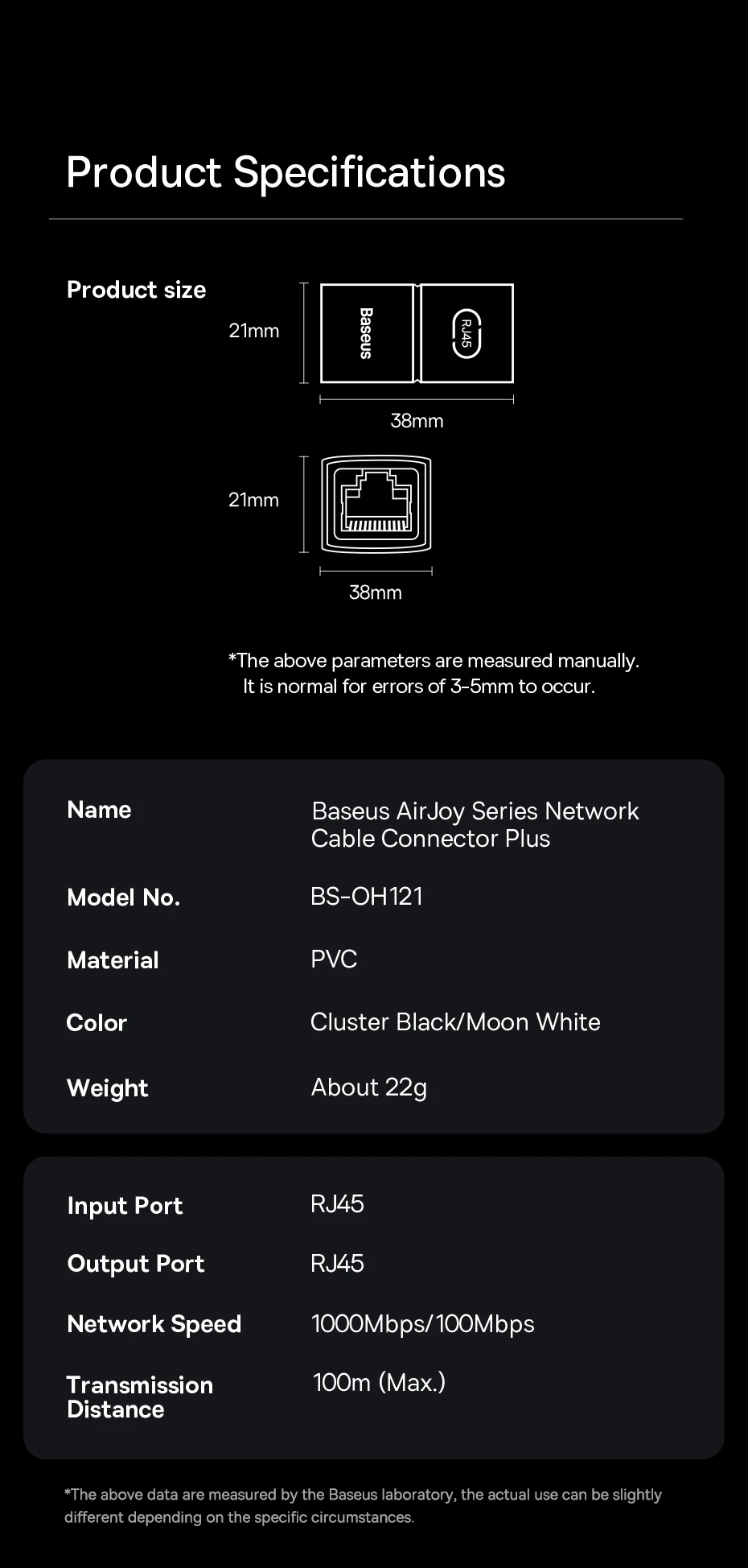 Kit 2 Conectores Ethernet RJ45 1000Mbps - Imagem 20