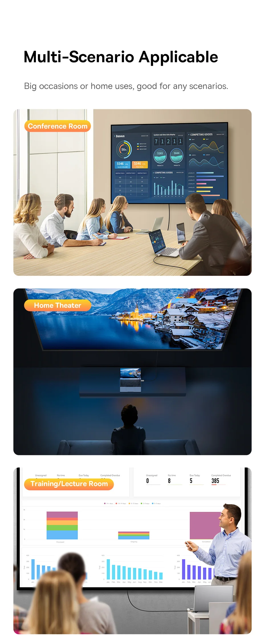 Cabo HDMI 4K Fibra Óptica - Imagem 16