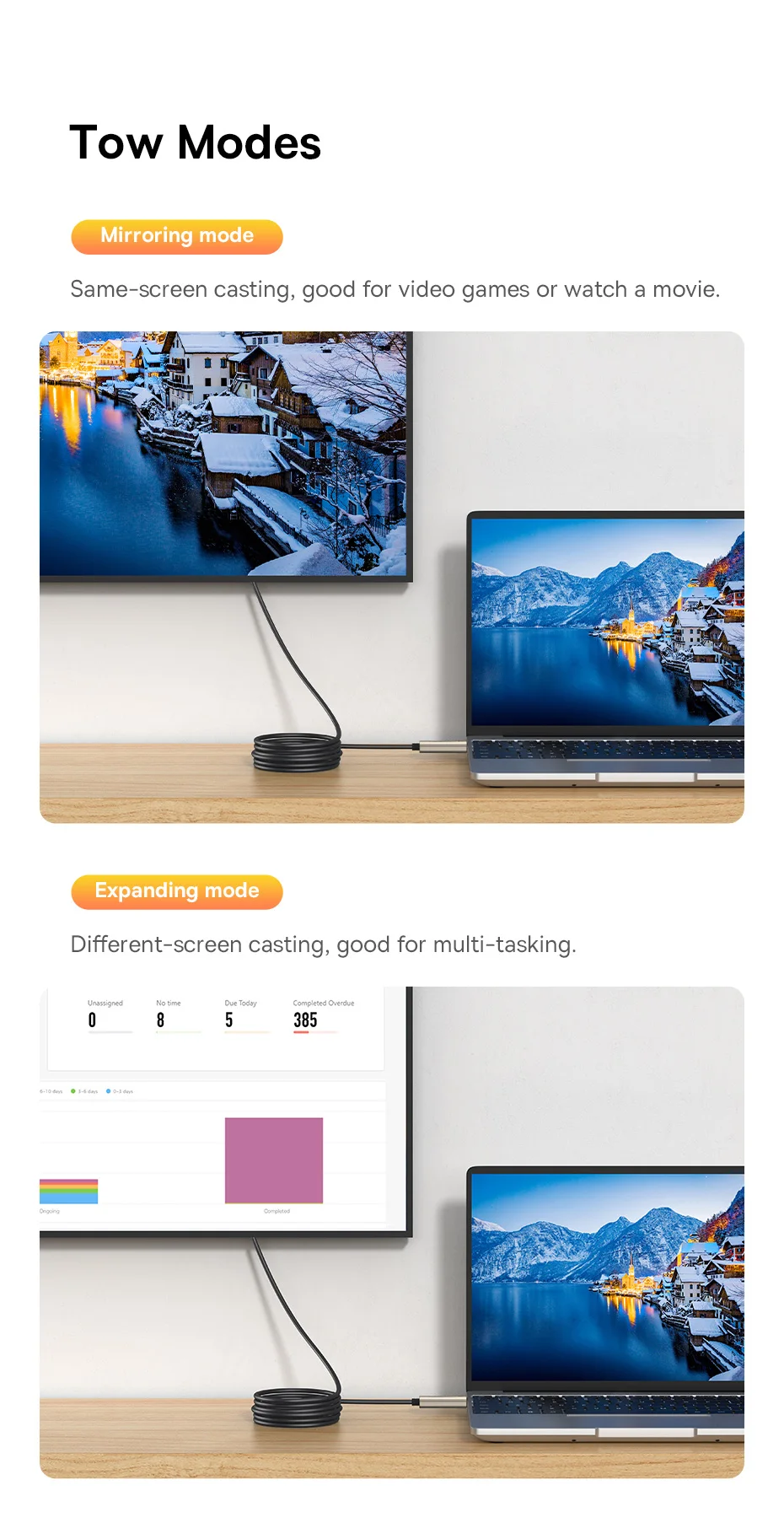 Cabo HDMI 4K Fibra Óptica - Imagem 17