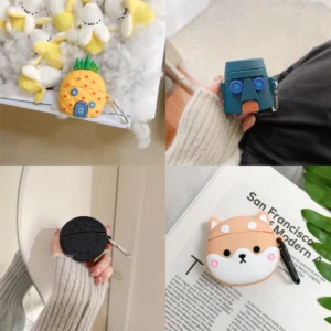 Case Protetor Fenda do Bikini para Fone W04 e W04 Pro Baseus