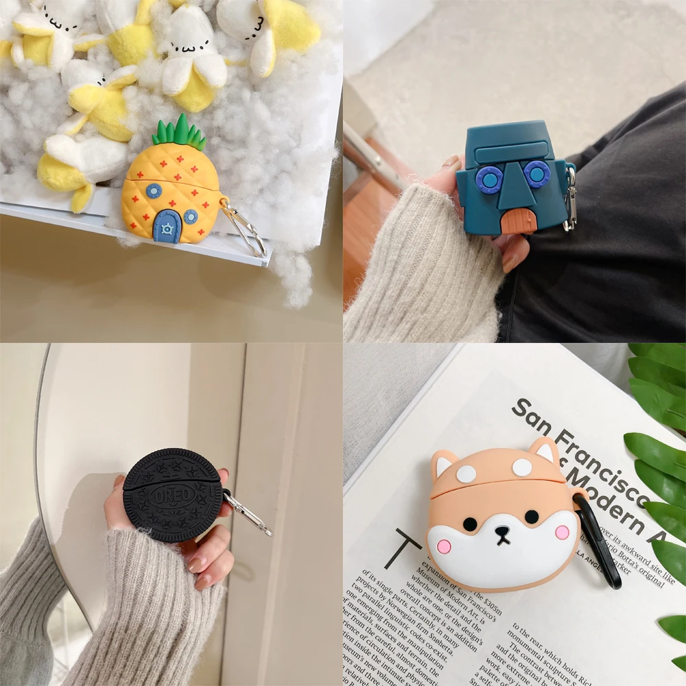 Case Protetor Fenda do Bikini para Fone W04 e W04 Pro Baseus