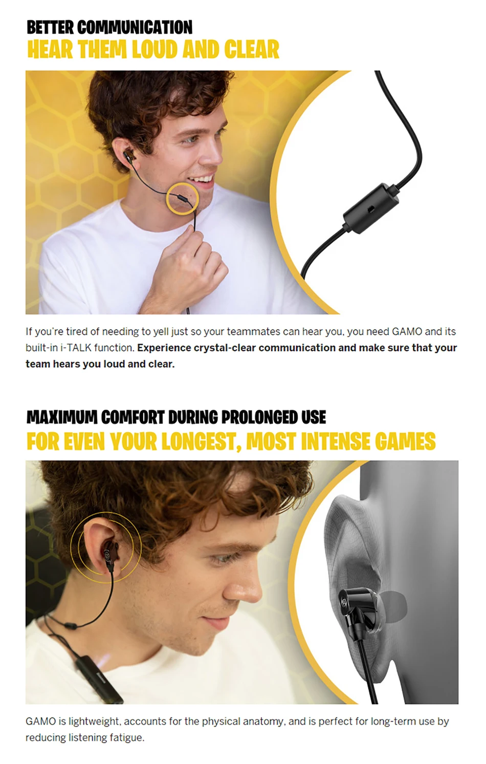 Fone de Ouvido com Fio GAMO 90° HIFI - Imagem 21