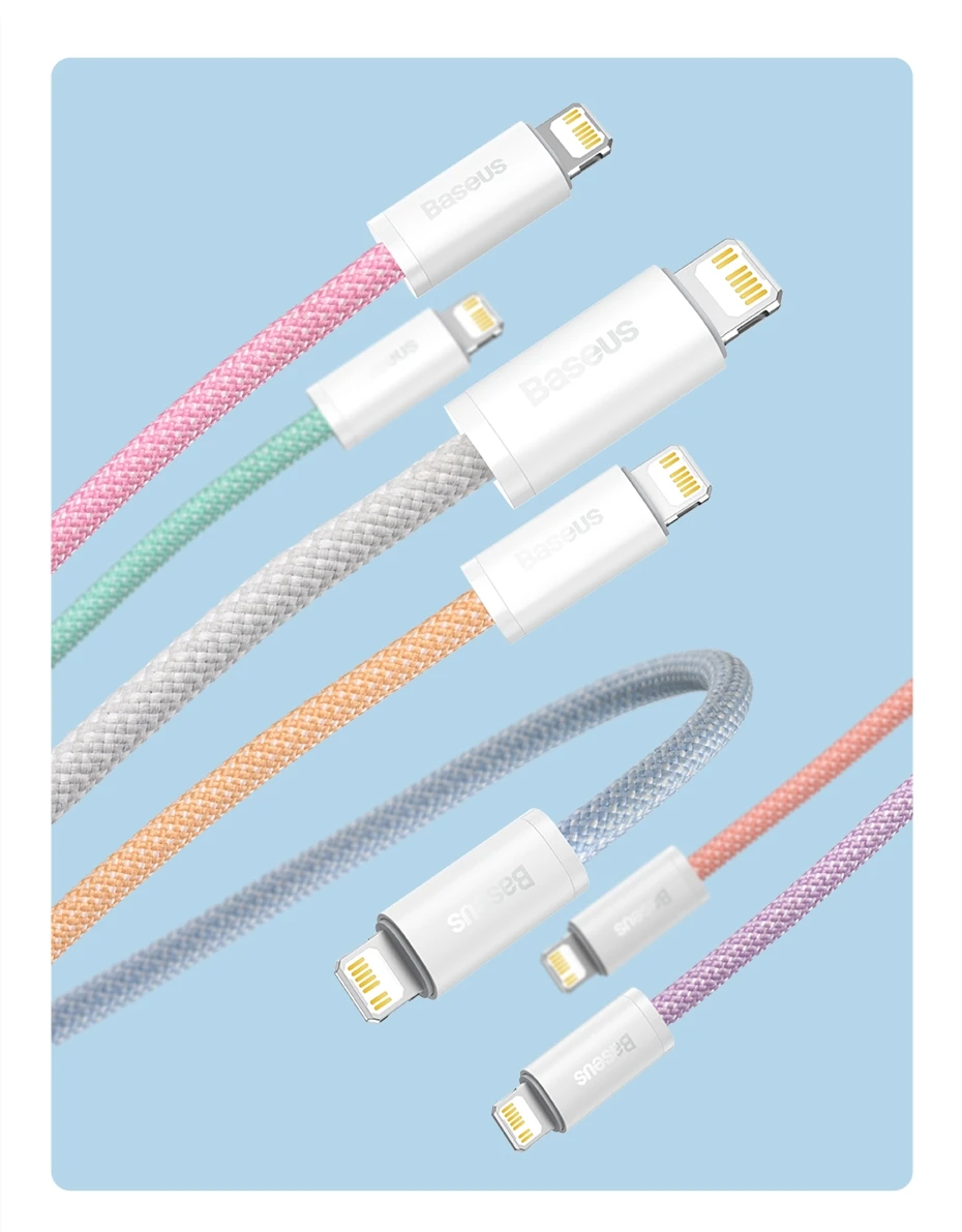 Kit 2 Cabos USB C Lightning PD 20W - Imagem 18