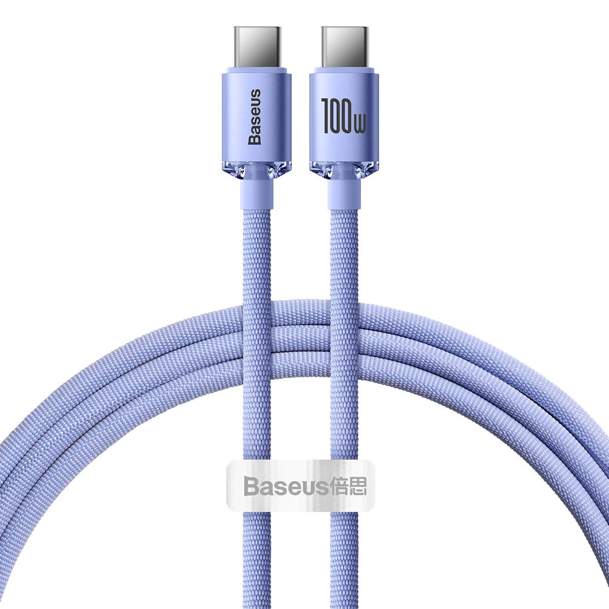 Kit Baseus 10 Cabos 100W USB C PD Serie Cristal 1,2m - Imagem 8