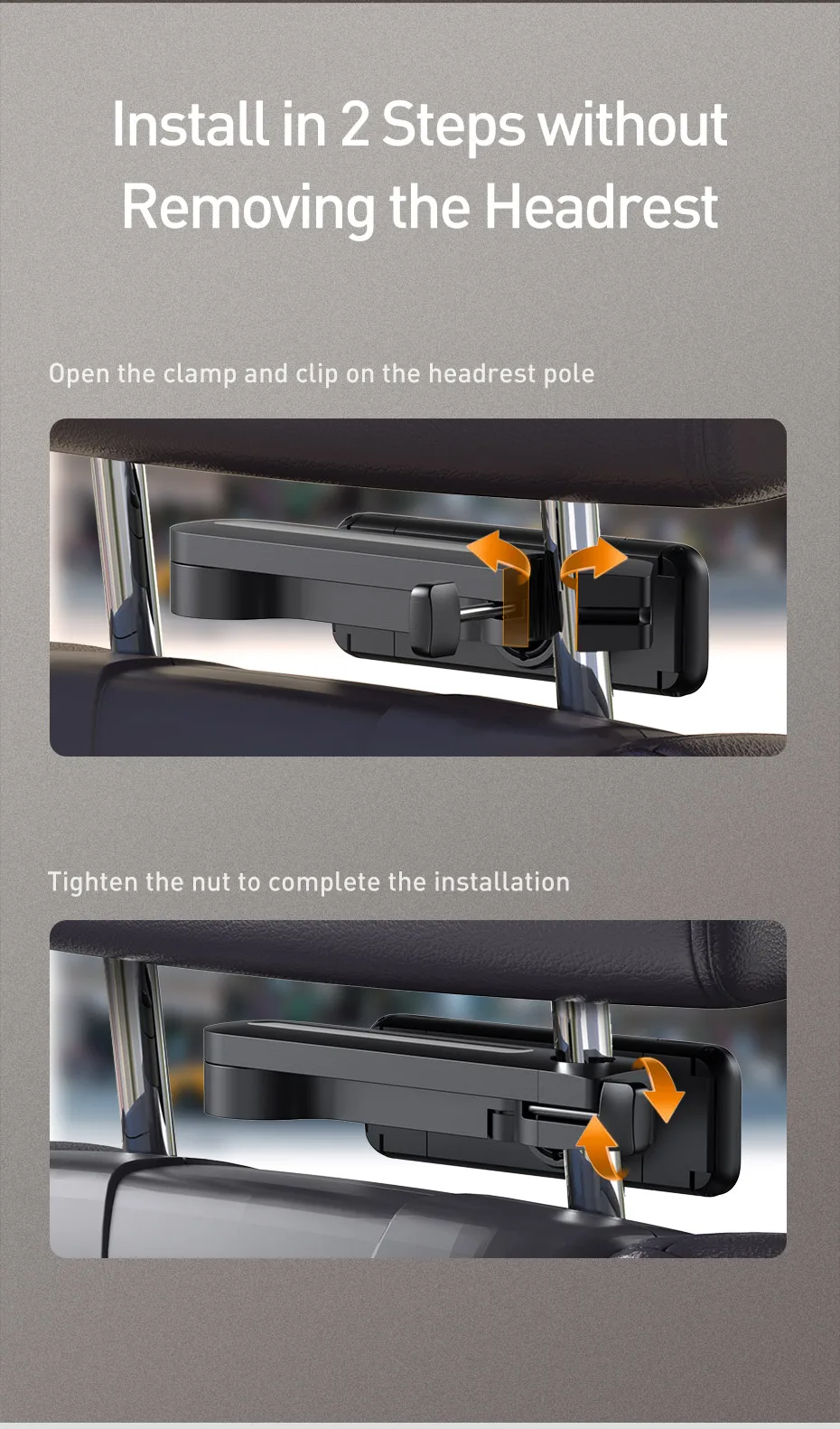 Suporte Universal para Banco Traseiro - Imagem 21