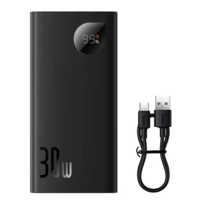Power Bank Baseus 30W 10000mAh - Preto