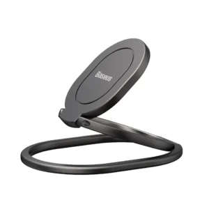Suporte anel de dedo 360 graus - Cinza