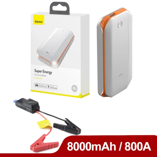Branco 8000mAh 800A