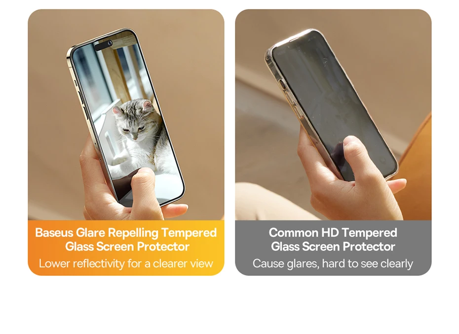 Película de Vidro Anti-Brilho para iPhone 13 e 14 - Imagem 16