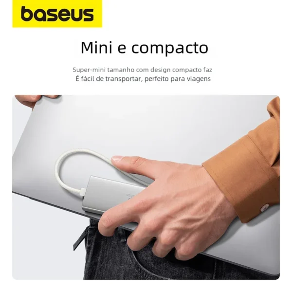 Hub USB C 4 em 1 PortalJoy - Imagem 3