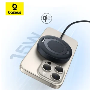 Carregador Magnético Mini4 15W 2 em 1 Qi2