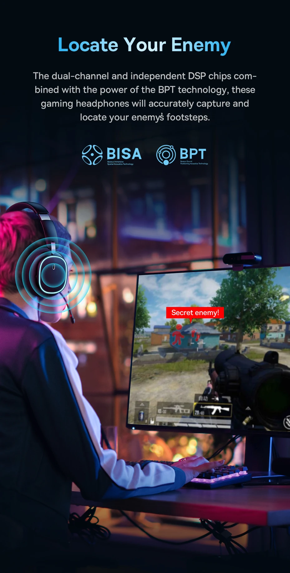 Headset Bluetooth 5.3 AeQur GH02 - Imagem 8