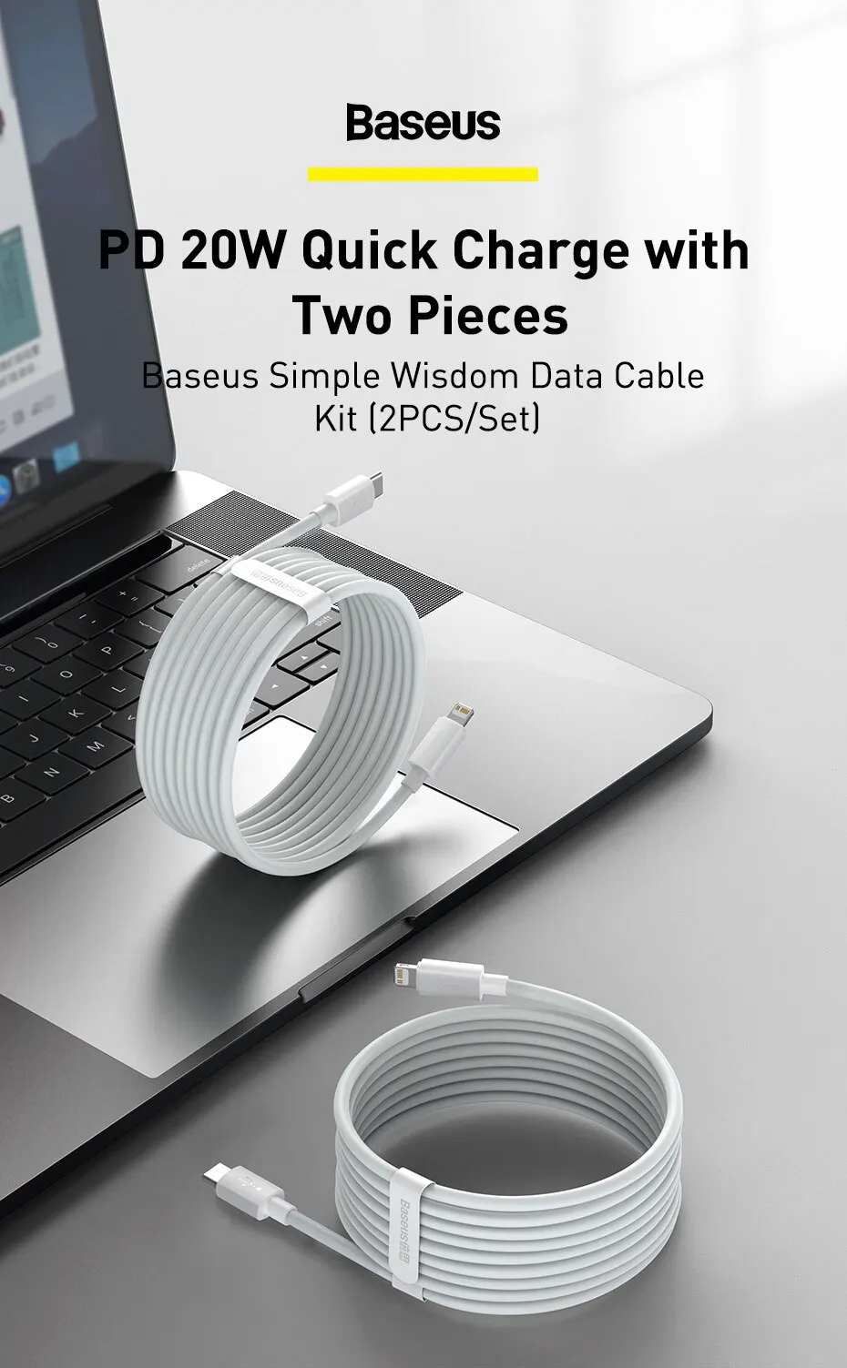 Cabo USB C para iPhone 20W - Imagem 9