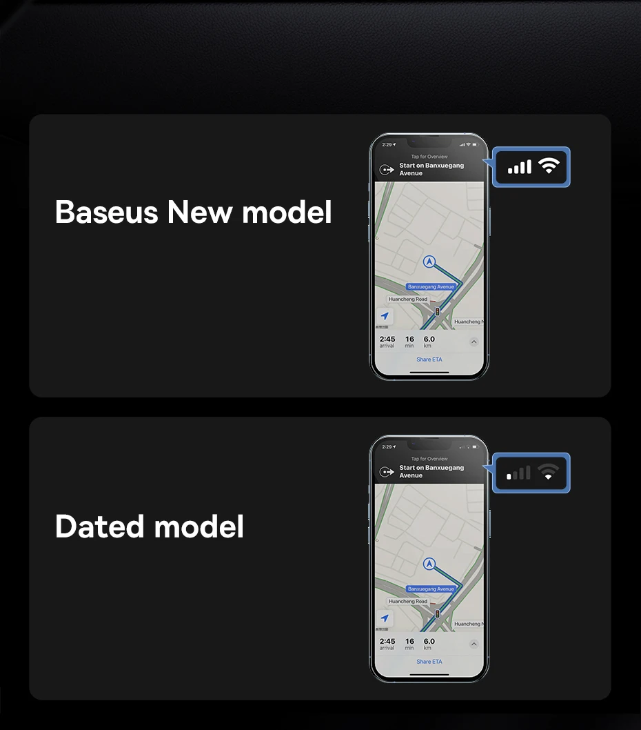 Suporte de Telefone Magnético C01 Versão Adesivada - Imagem 16