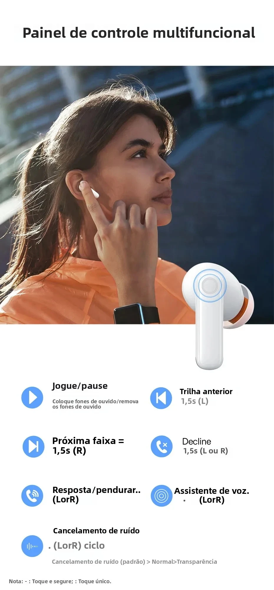 Fone de Ouvido Baseus Bowie MZ10 Bluetooth 5.2 - Imagem 17