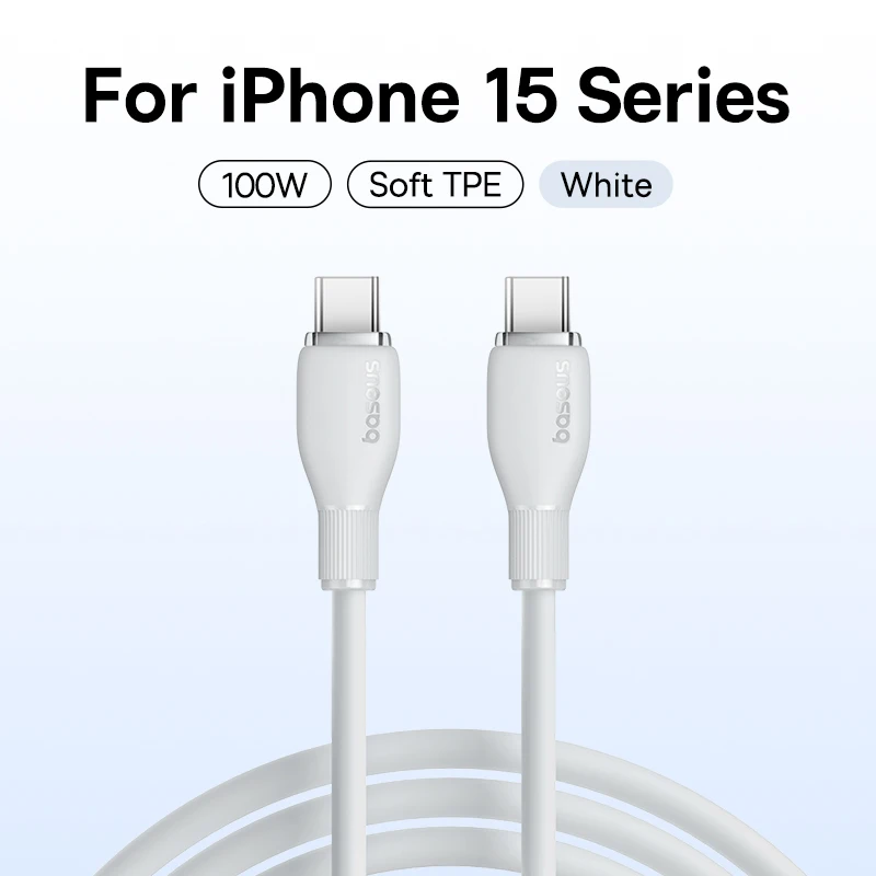 Cabo USB C Baseus 100W 6A Ultra Rápido de Sílica Líquida - Imagem 32