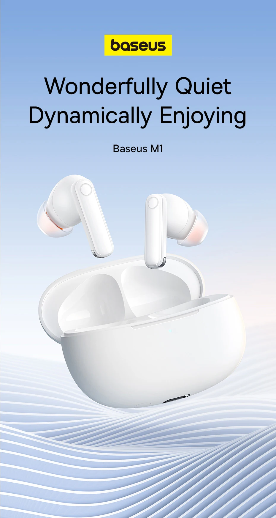 Fone de Ouvido Bluetooth 5.2 Bowie M1 ANC TWS - Imagem 8