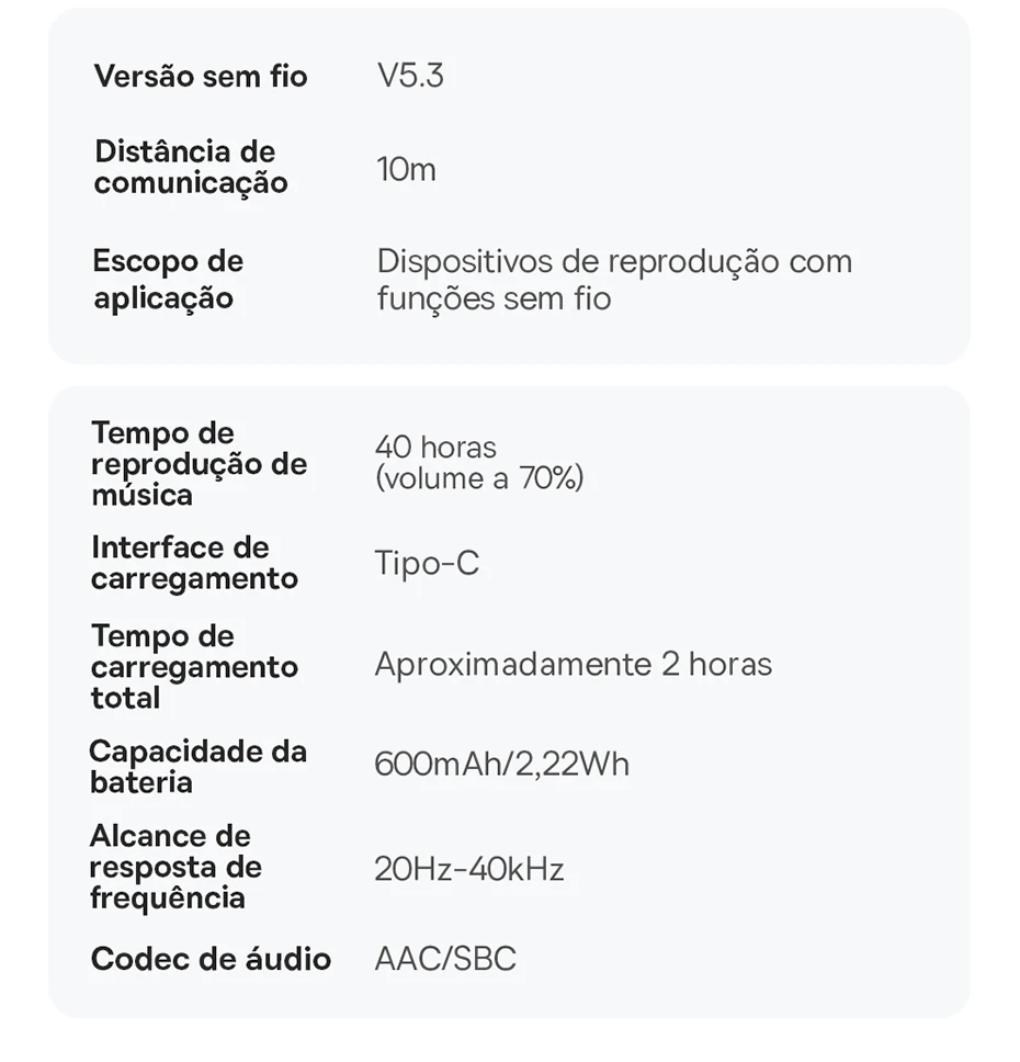 Headset Bluetooth 5.3 AeQur GH02 - Imagem 12