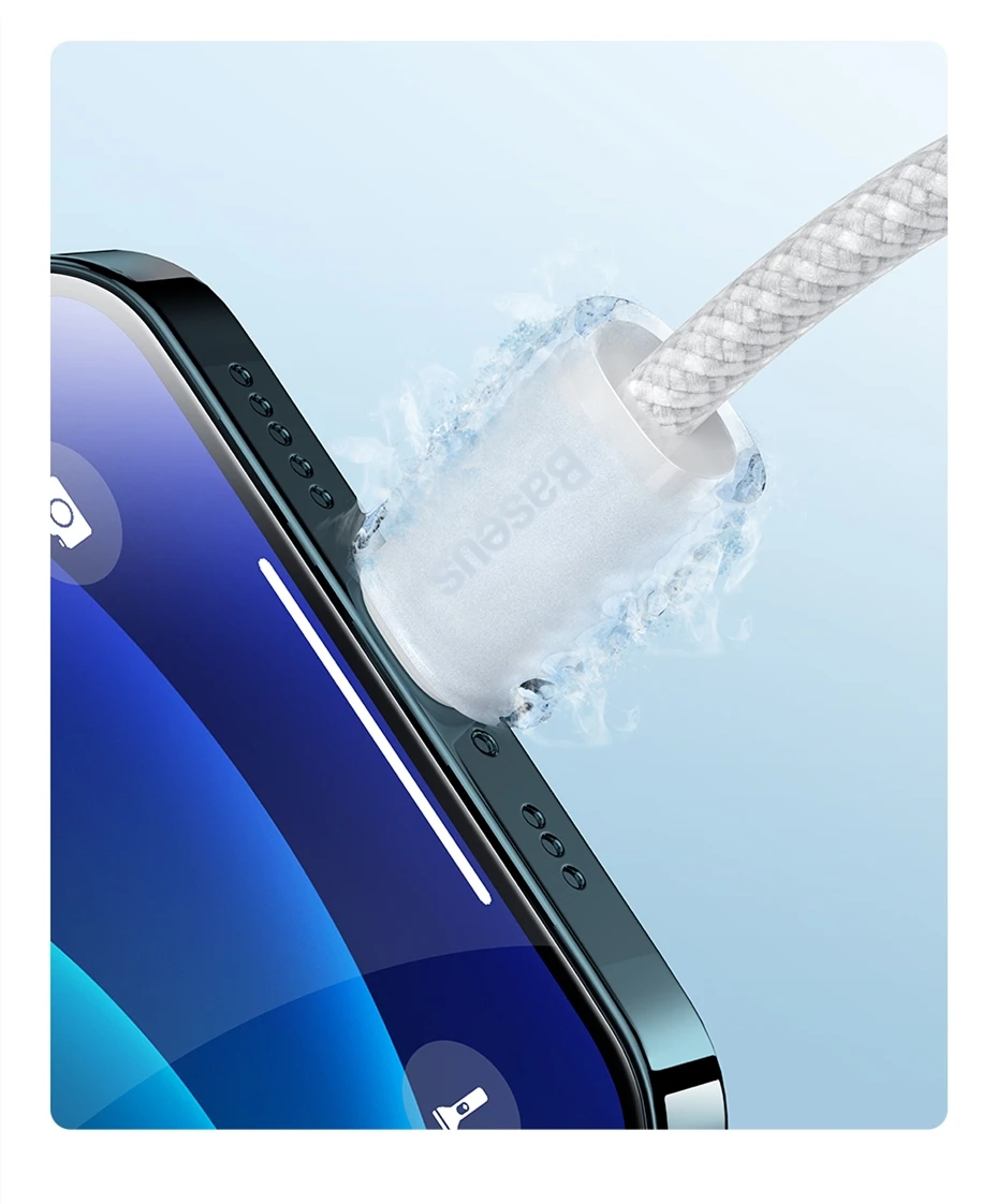 Kit 5 Cabos USB C Lightning PD 20W - Imagem 15