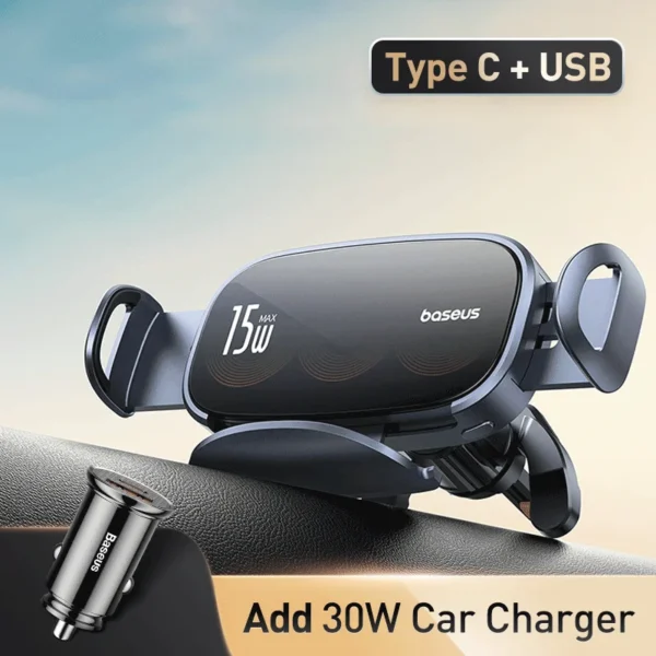 Suporte + Carregador 30W