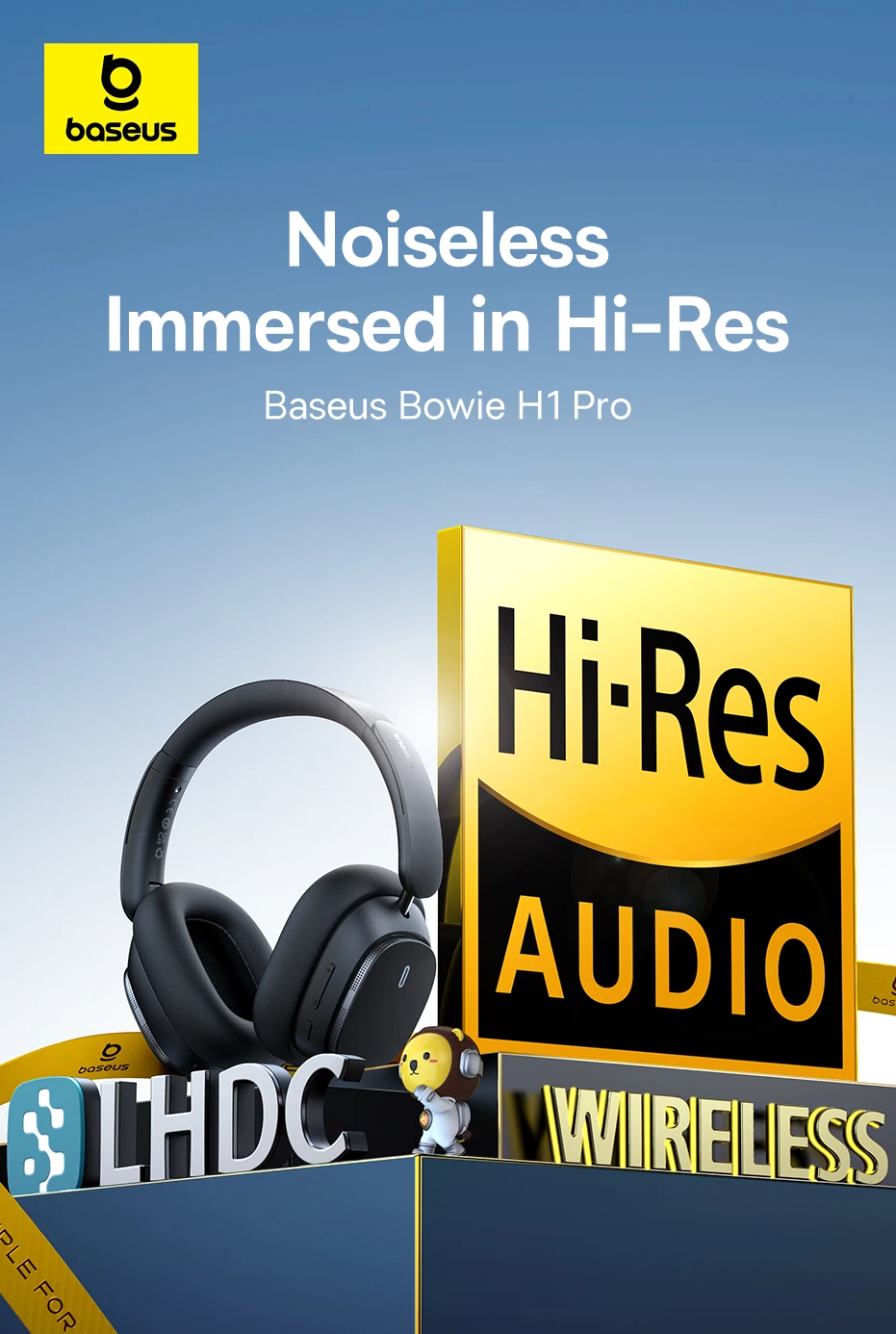 Headset Sem Fio Bowie H1 Pro - Imagem 15