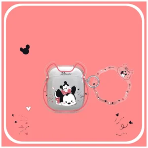 Case de Silicone Desenho Animado para Fone W04 - Minnie