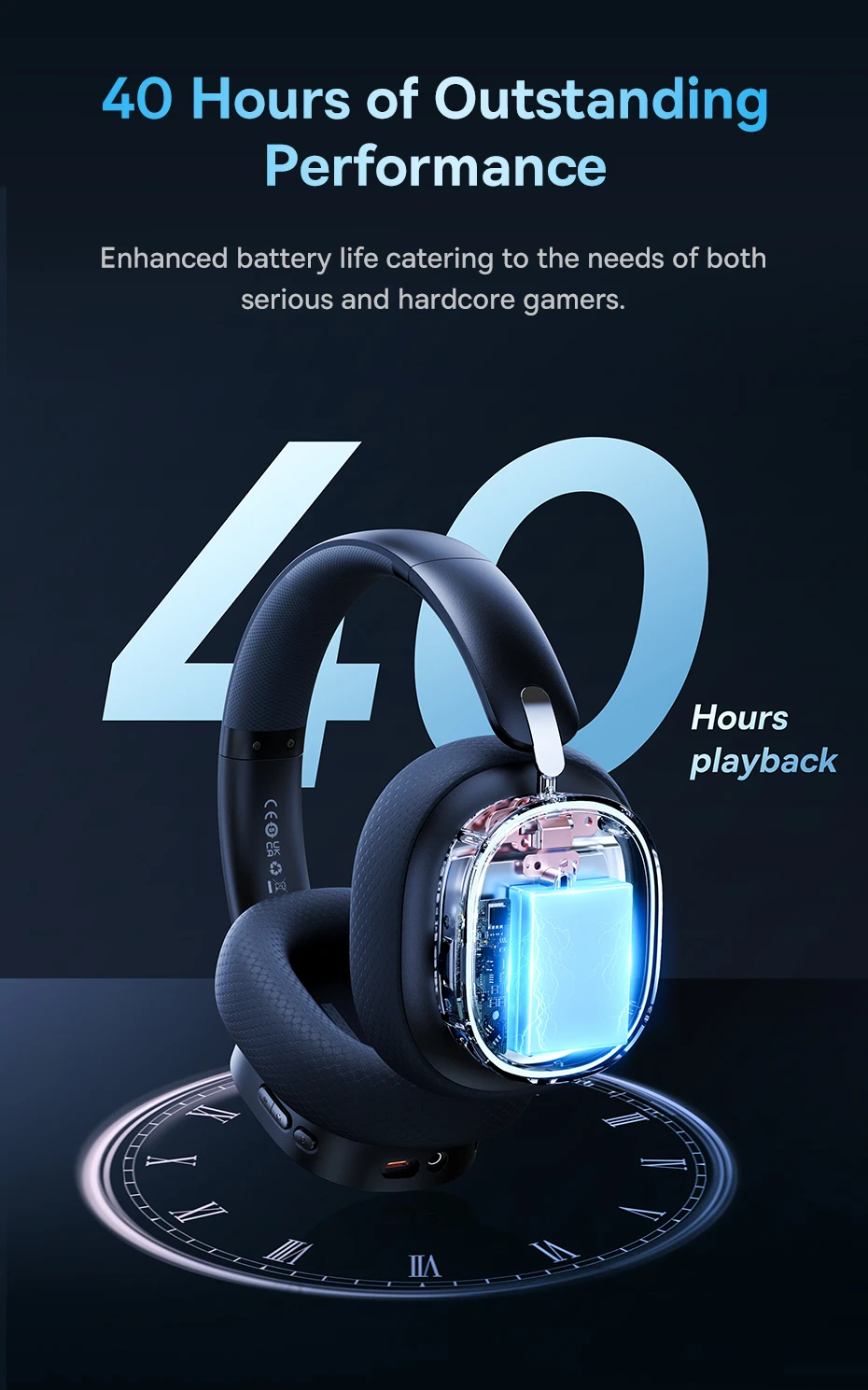 Headset Bluetooth 5.3 AeQur GH02 - Imagem 14