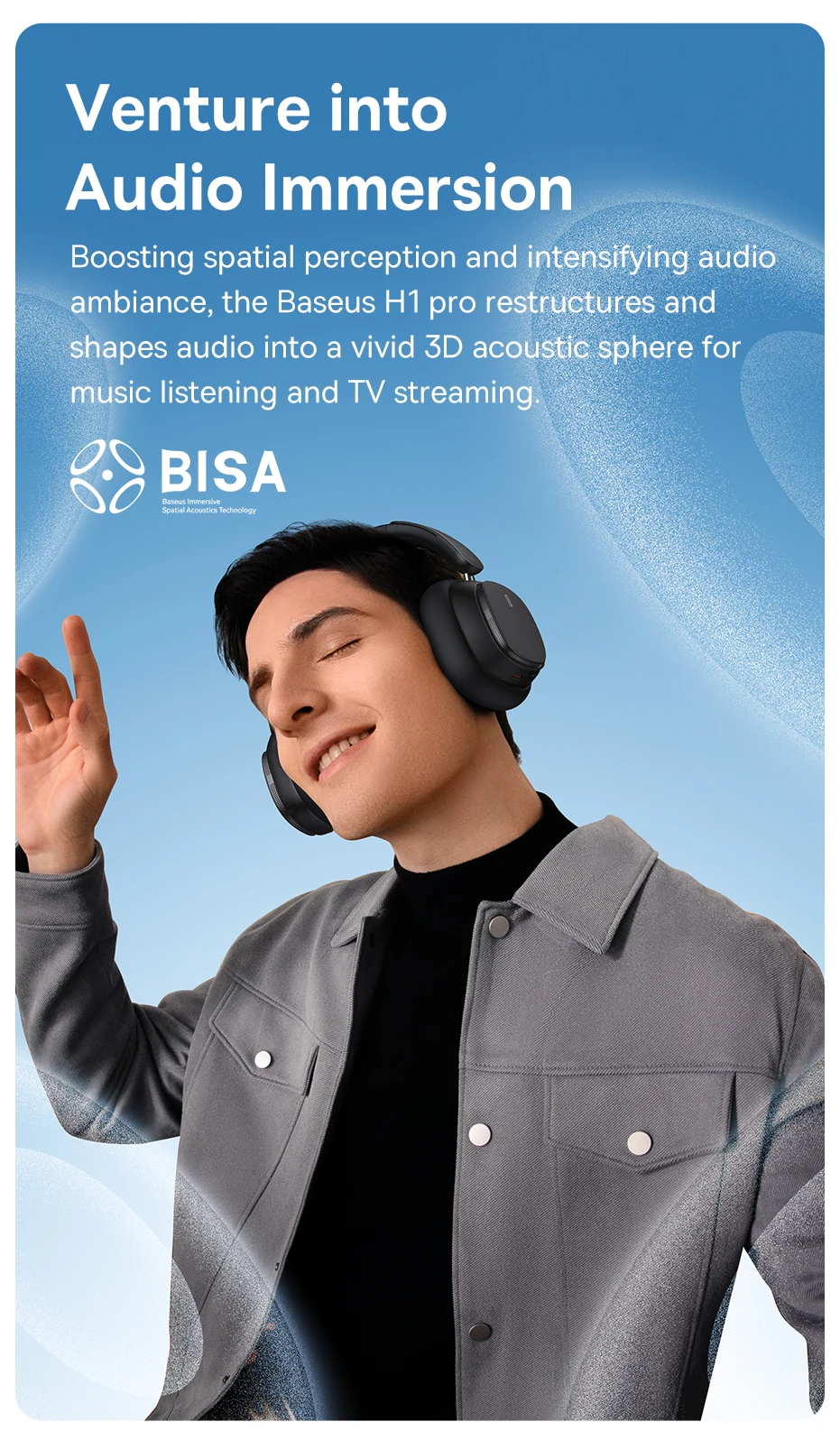 Headset Sem Fio Bowie H1 Pro - Imagem 20