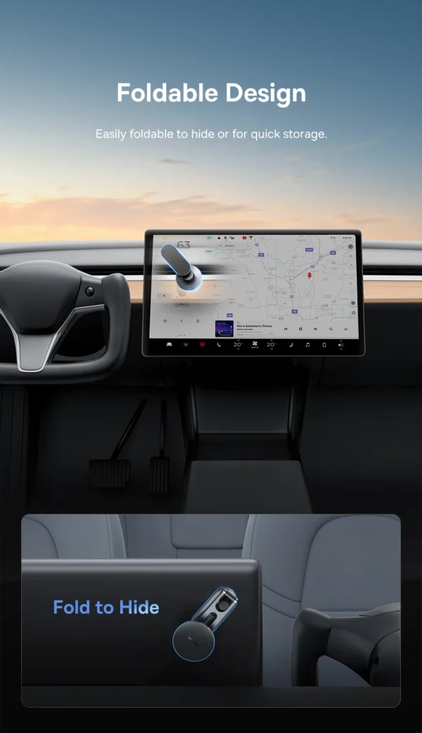 Suporte Magnético para Tesla Modelo 3 - Imagem 15