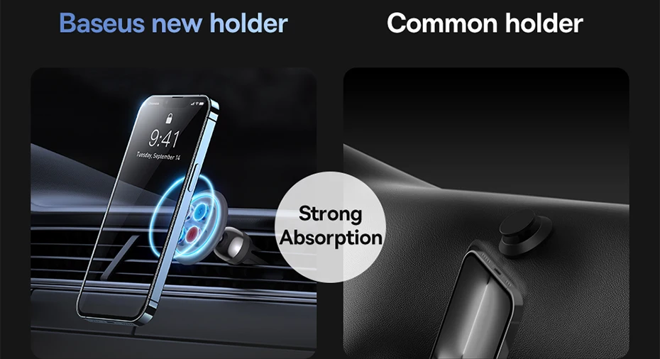 Suporte de Telefone Magnético C01 Versão Adesivada - Imagem 8