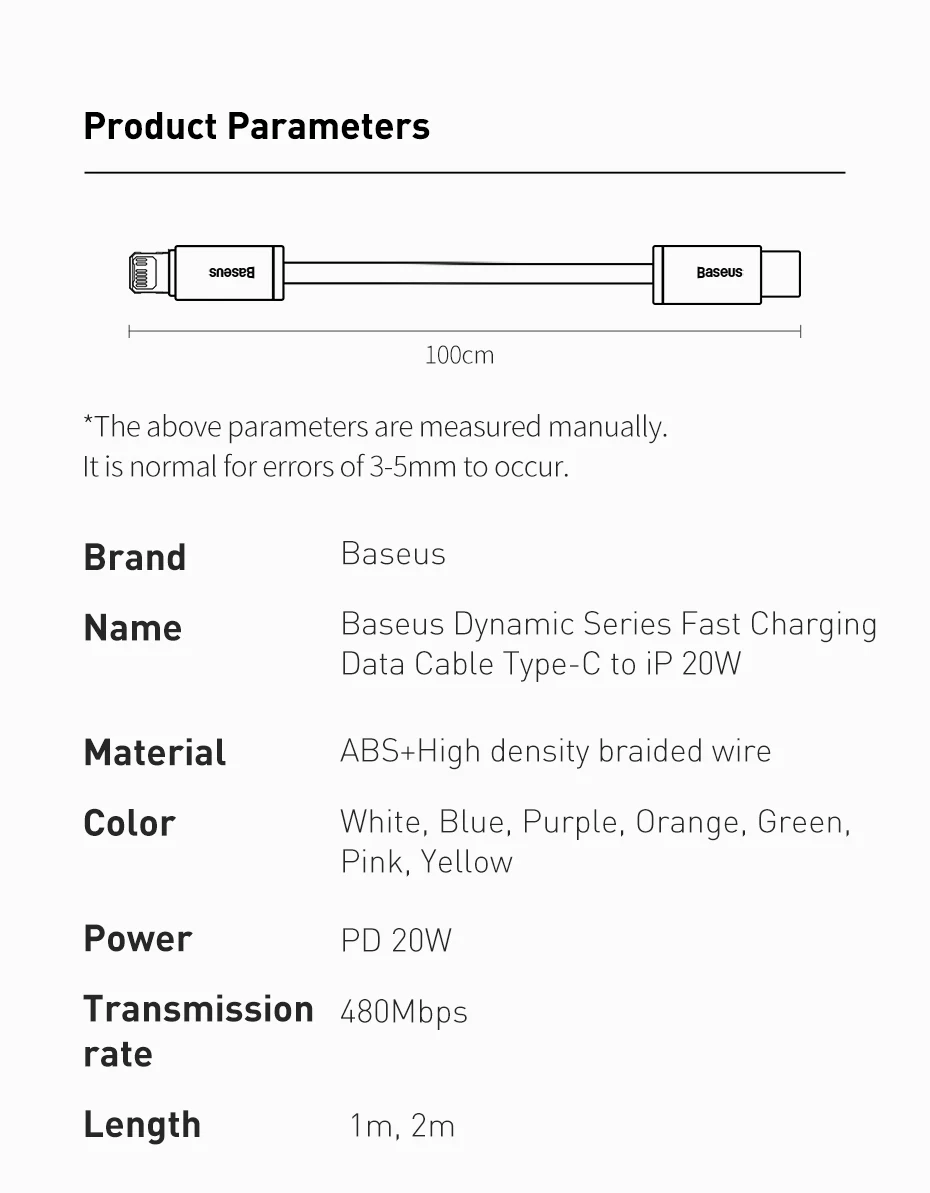 Cabo USB C Lightning PD 20W - Imagem 22
