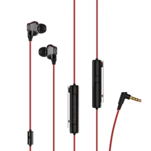 Fone de Ouvido com Fio GAMO 90° HIFI - Vermelho
