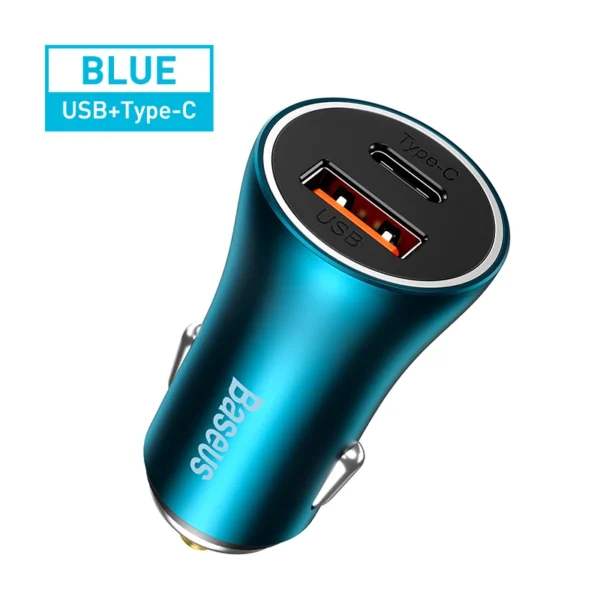 Tipo C e USB - Azul