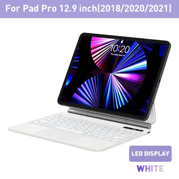 LED branco 12.9 polegadas