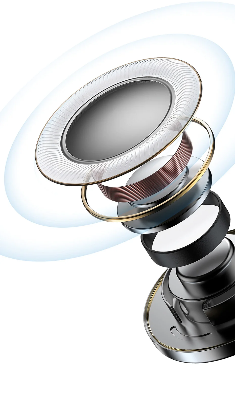 Fone de Ouvido Bluetooth 5.2 Bowie M1 ANC TWS - Imagem 14