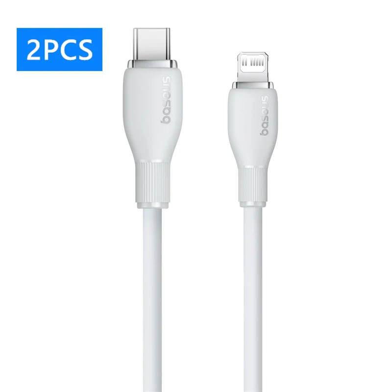 Kit Baseus 2 Cabos USB C para iPhone 20W Carregamento Rápido - Imagem 35