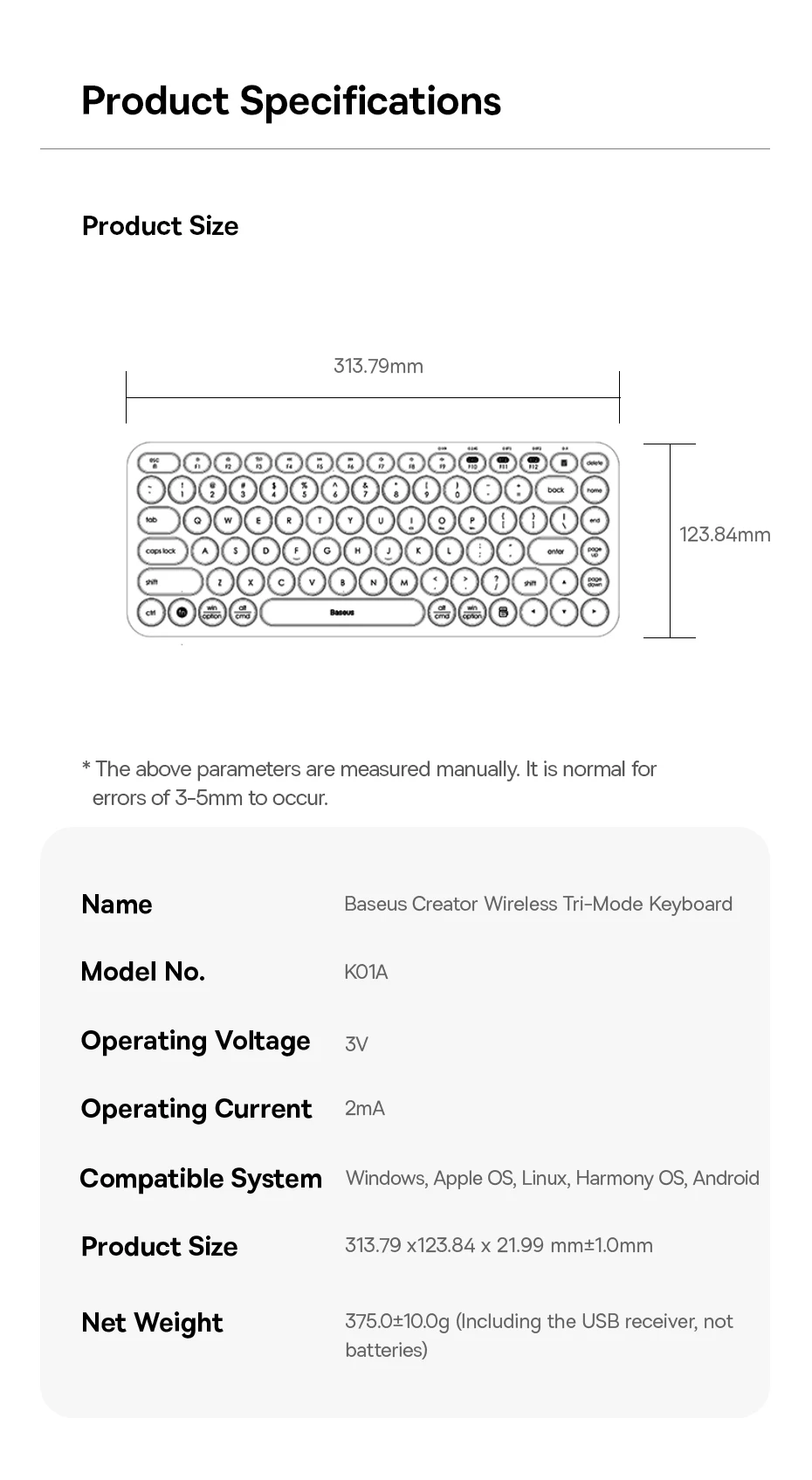 Teclado Sem Fio Bluetooth K01A Rosa - Imagem 21