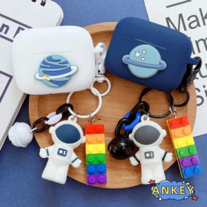 Capa Astronauta de Silicone para Fone Baseus