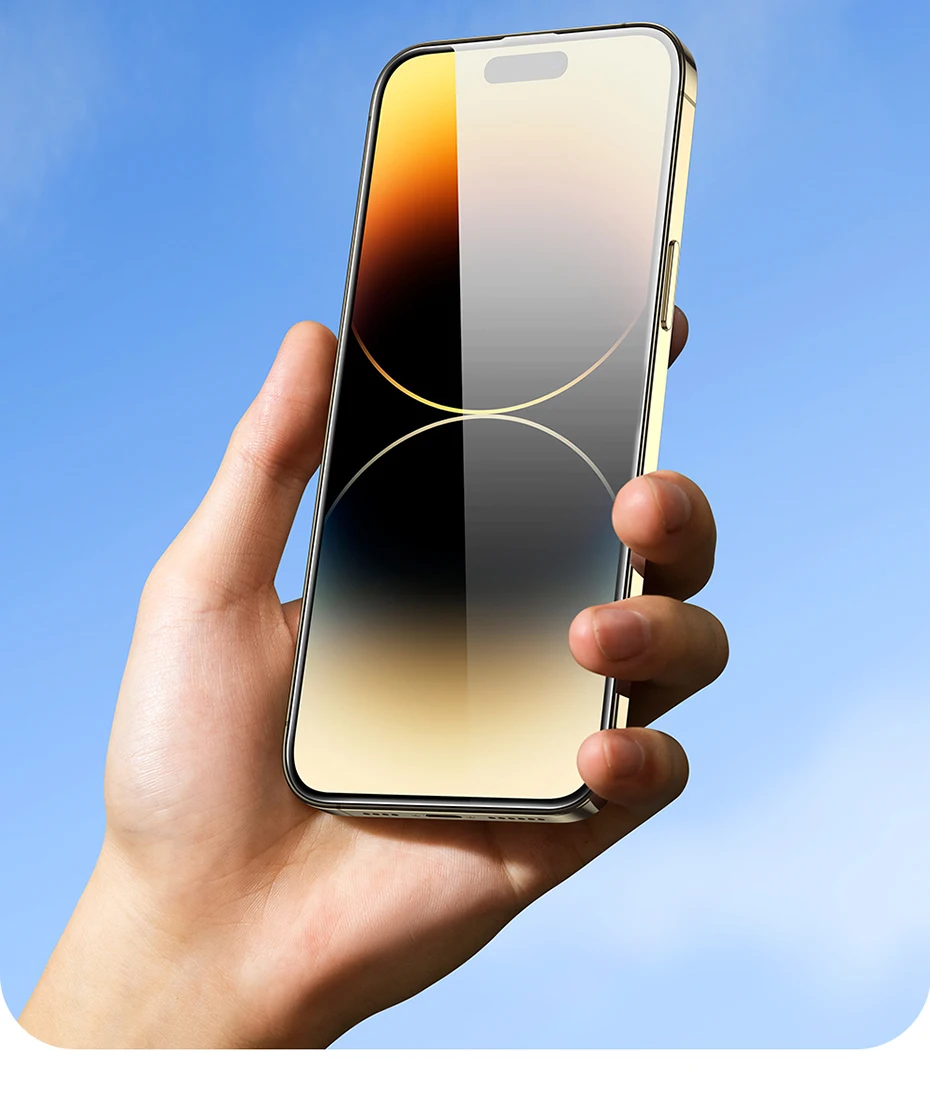 Película de Vidro Anti-Brilho para iPhone 13 e 14 - Imagem 9