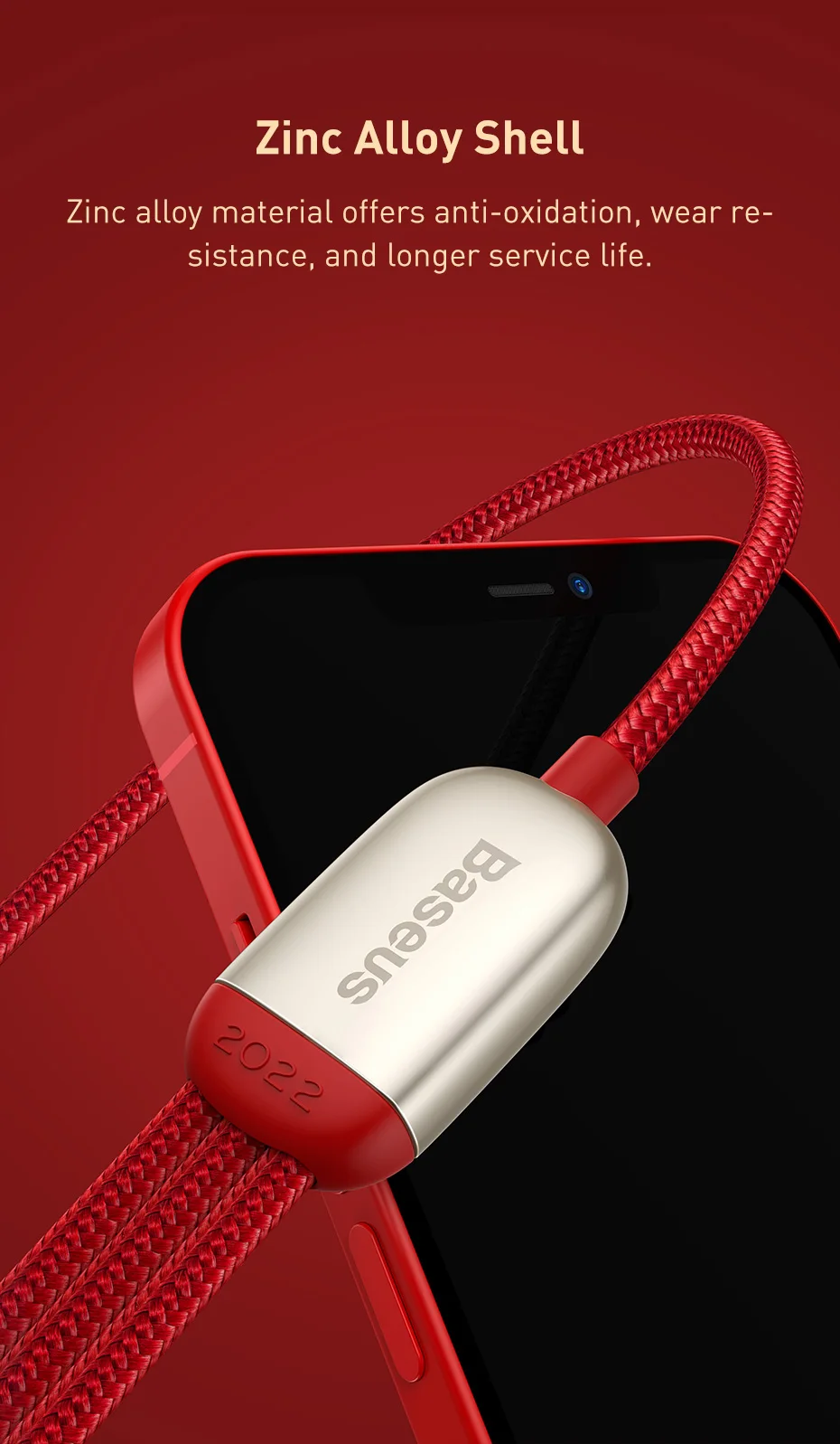 Cabo USB 3 em 1 Temático Baseus - Imagem 14