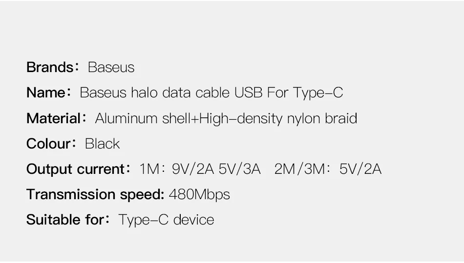 Kit 10 Cabos USB Tipo C 3A LED Colorido - Imagem 21
