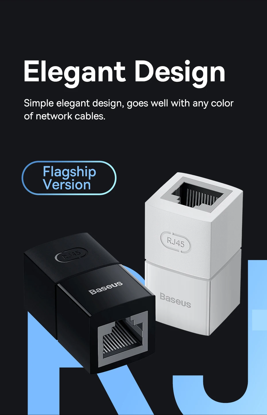 Kit 2 Conectores Ethernet RJ45 1000Mbps - Imagem 18